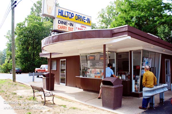 Hilltop Drive In in Cambridge City, Indiana