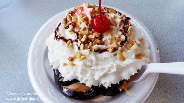 House of Flavors Cafe and Coffee Bar Winchester, Indiana My Incredible Sundae 
