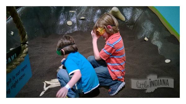 Indiana State Museum in Indianapolis, Indiana: Ice Age Exhibit