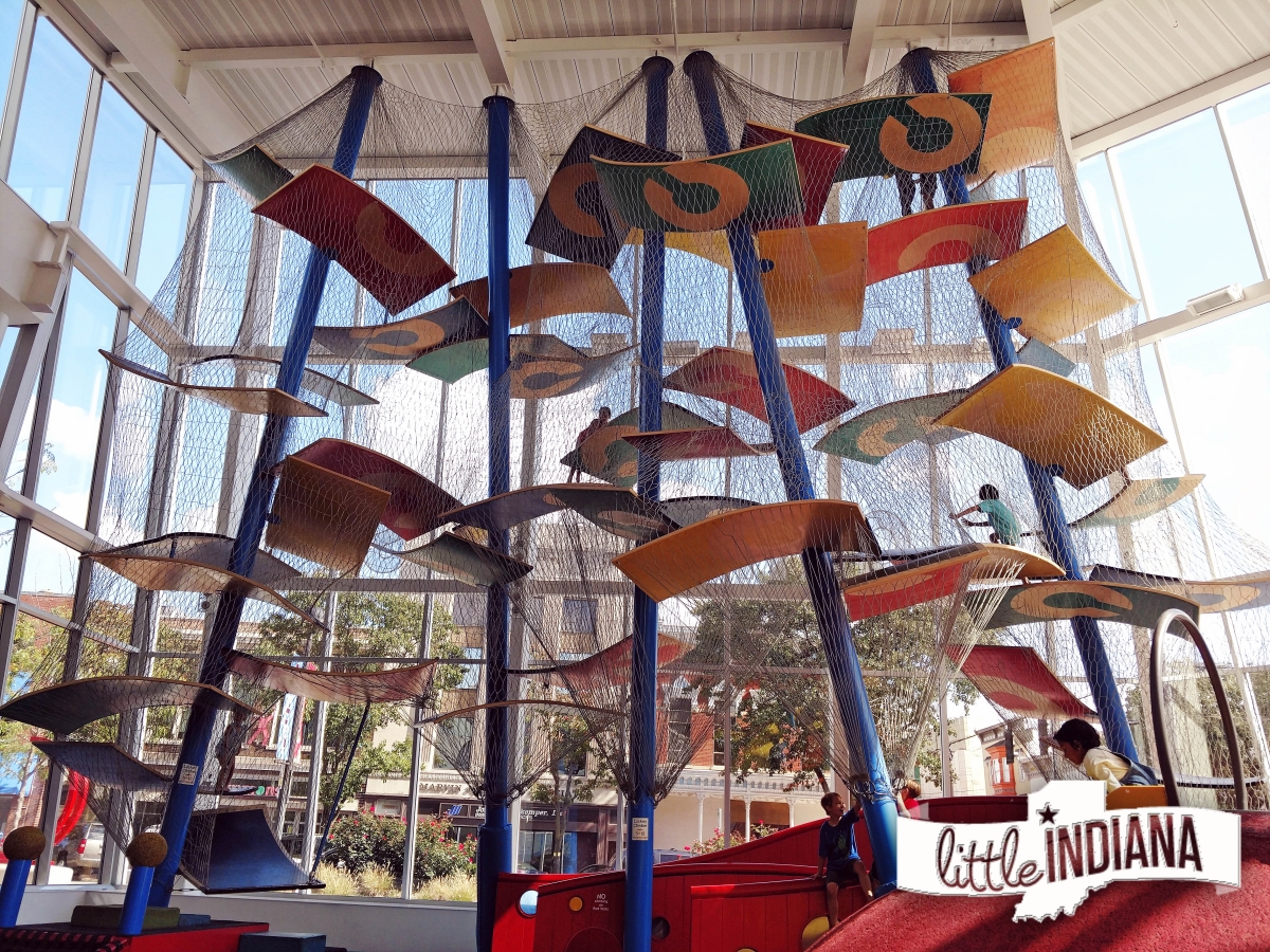 The Commons playground is indoor fun at its finest and free