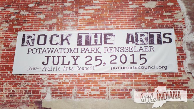 Rock the Arts Festival in Rensselaer, Indiana