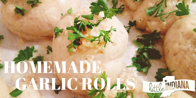 Recipe for Homemade Garlic Rolls